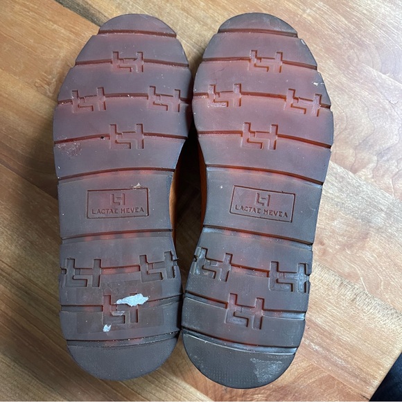 NWOB Rancourt Mens "Otto" Brown Leather Lace-Up Shoes Size 8.5 Unworn Dust Bags - Picture 3 of 6